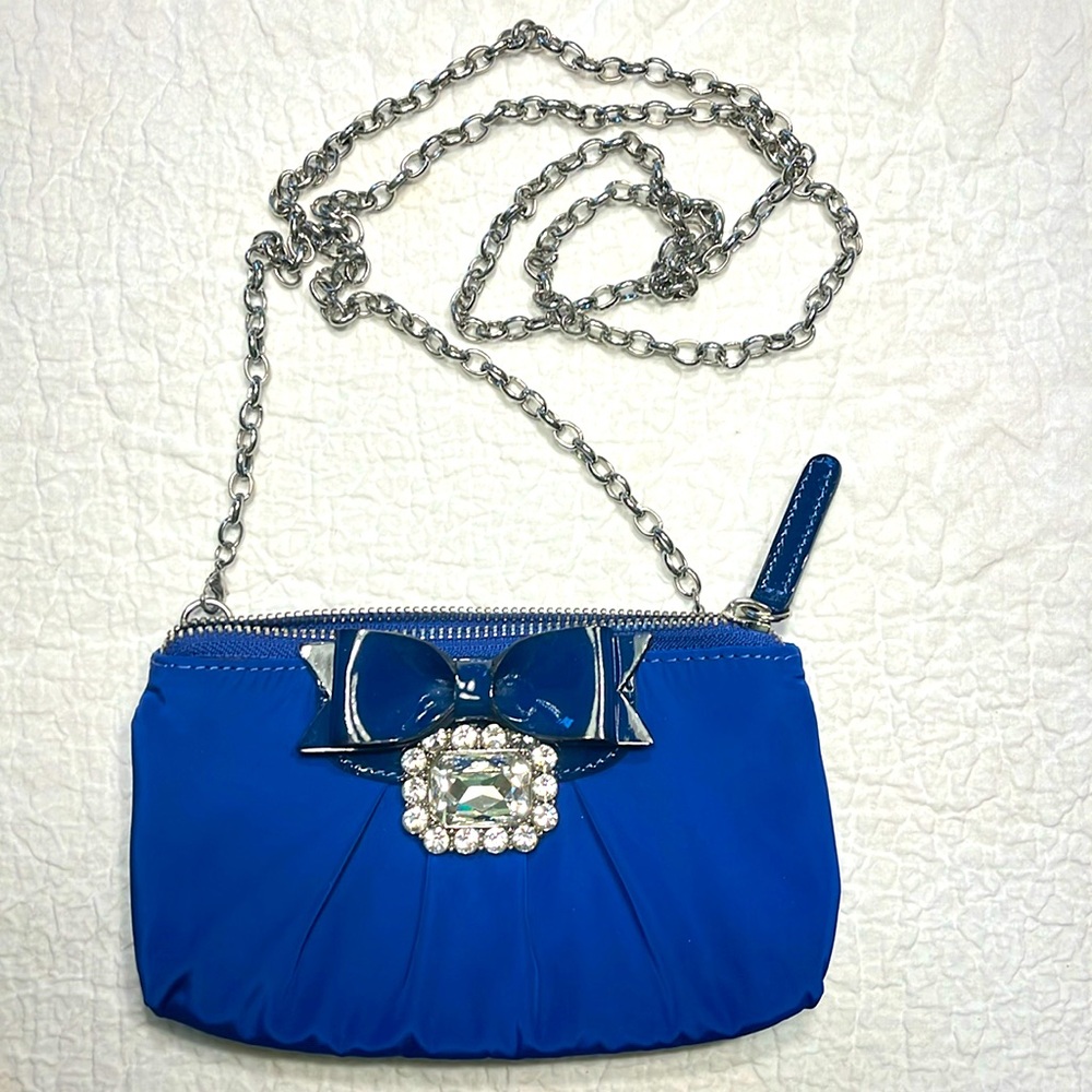 Brighton mini-clutch in Royal Blue